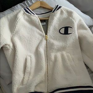 fuzzy champion jacket
